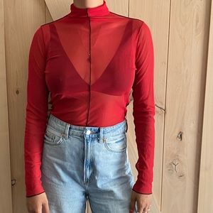 Cop Copine mesh long sleeve size 1